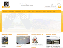 Tablet Screenshot of escritoriodehistorias.com.br